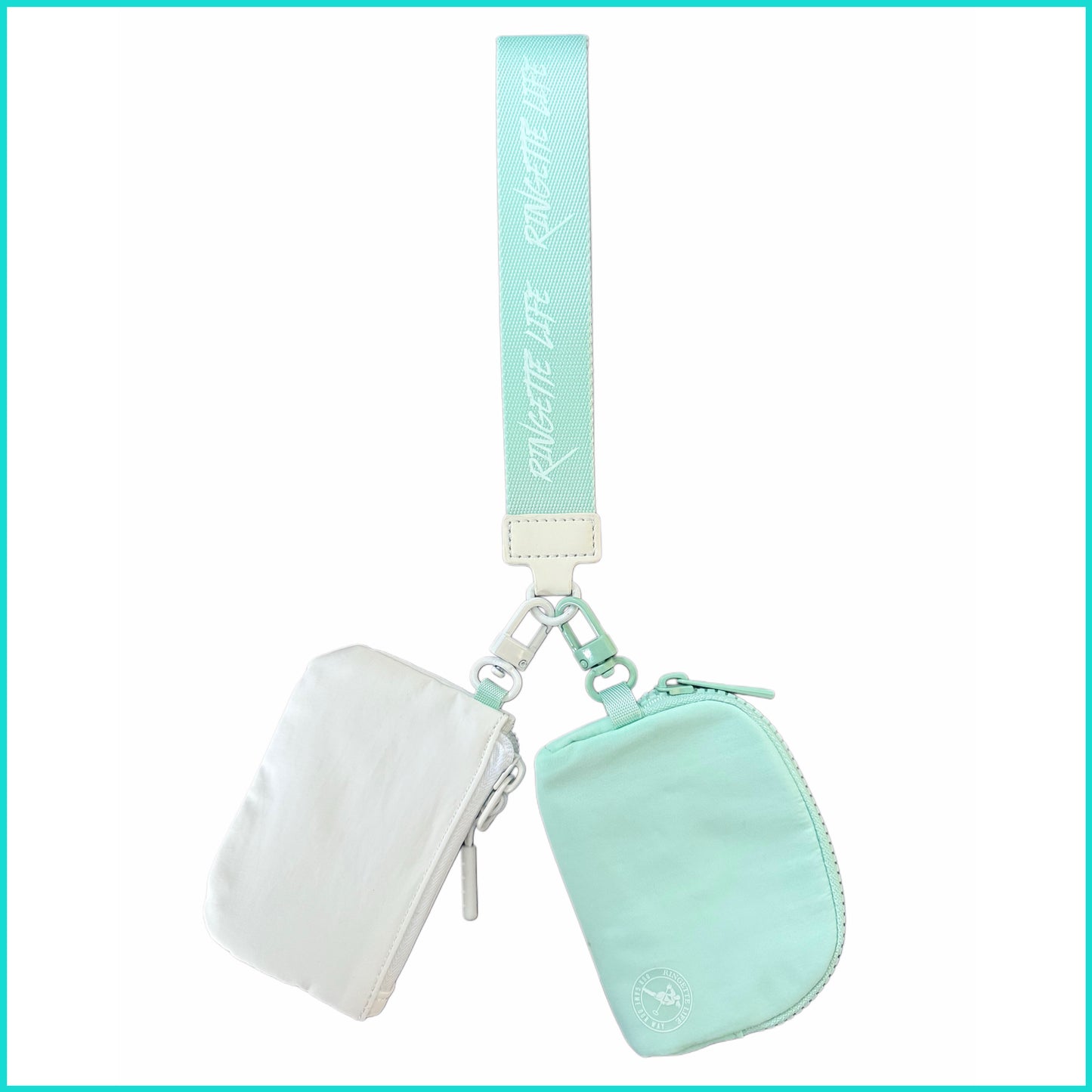 Ringette Life Dual Pouch Wristlet